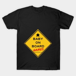 Baby on Board games T-Shirt